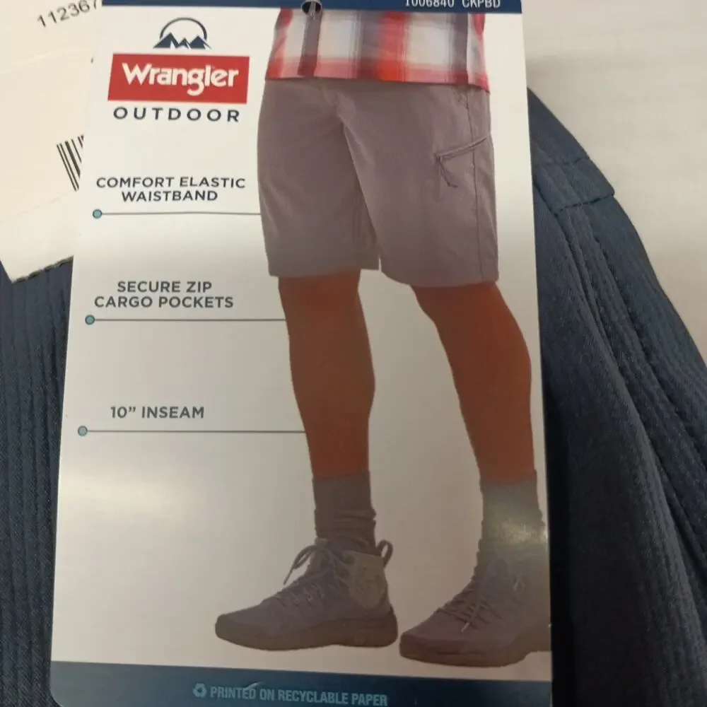 Wrangler Men's Field Utility Shorts‎ Size 32 Blue Relaxed Fit